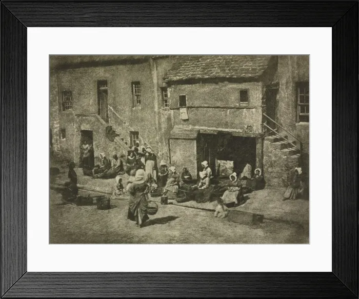 Framed Print : Camera Work: Newhaven Fisheries, 1909. Creator: David Octavius Hill (British, 1802-1870) Framed Print : Camera Work: Newhaven Fisheries, 1909. Creator: David Octavius Hill (British, 1802-1870)