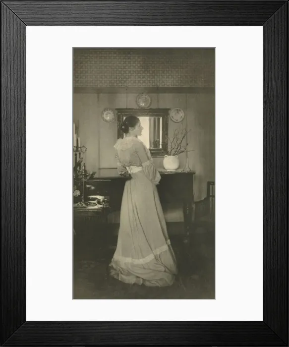 Framed Print : Camera Work: Portrait of Mrs. C. 1907. Creator: J. Craig Annan (British, 1864-1946) Framed Print : Camera Work: Portrait of Mrs. C. 1907. Creator: J. Craig Annan (British, 1864-1946)