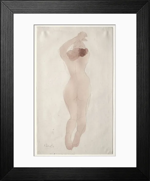 Framed Print : Caresse - moi danc, cheri, 1902. Creator: Auguste Rodin (French, 1840-1917) Framed Print : Caresse - moi danc, cheri, 1902. Creator: Auguste Rodin (French, 1840-1917)