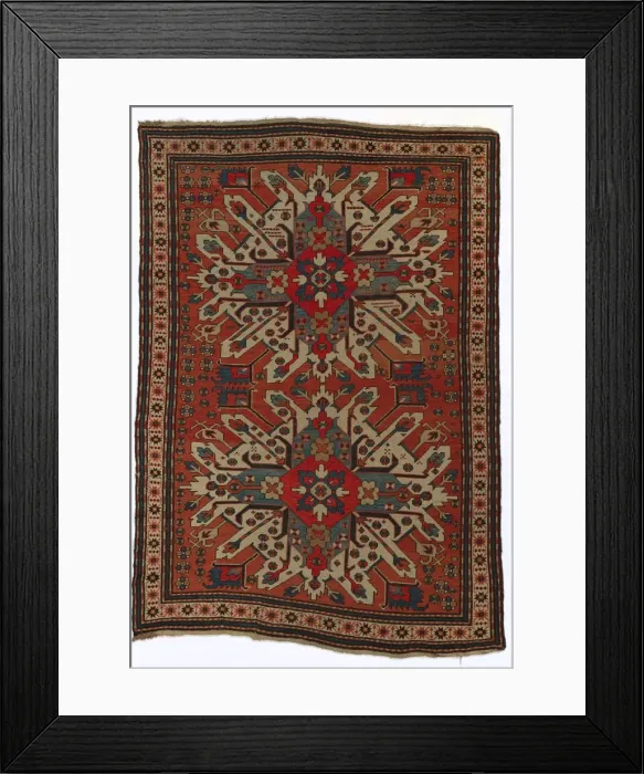 Framed Print : Carpet, 1800 - 1850. Creator: Unknown Framed Print : Carpet, 1800 - 1850. Creator: Unknown