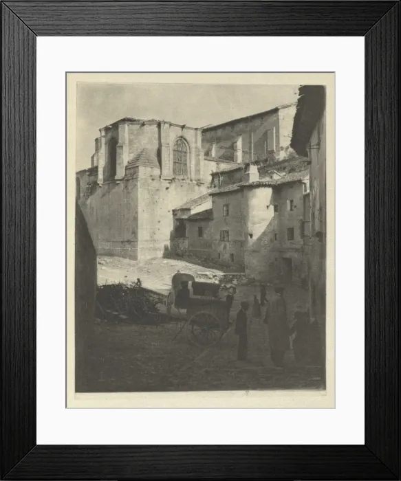 Framed Print : Camera Work: Old Church - Burgos, 1914. Creator: J. Craig Annan (British, 1864-1946) Framed Print : Camera Work: Old Church - Burgos, 1914. Creator: J. Craig Annan (British, 1864-1946)