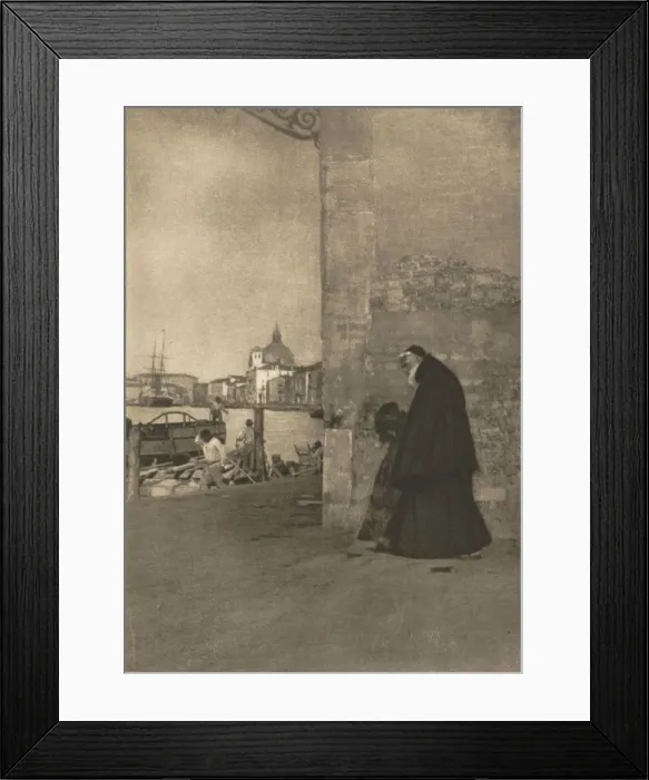 Framed Print : Camera Work: A Franciscan, Venice, 1904. Creator: J. Craig Annan (British, 1864-1946) Framed Print : Camera Work: A Franciscan, Venice, 1904. Creator: J. Craig Annan (British, 1864-1946)