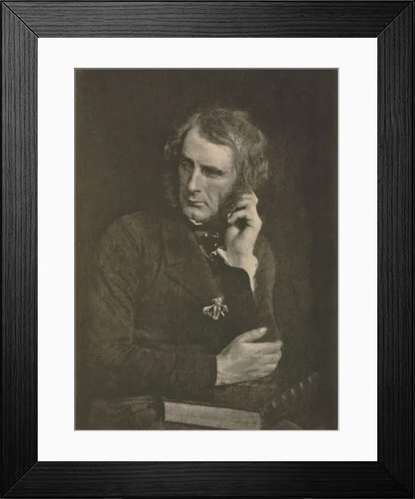 Framed Print : Camera Work: Sir Francis Grant, P. R. A. 1912. Creator: David Octavius Hill (British Framed Print : Camera Work: Sir Francis Grant, P. R. A. 1912. Creator: David Octavius Hill (British