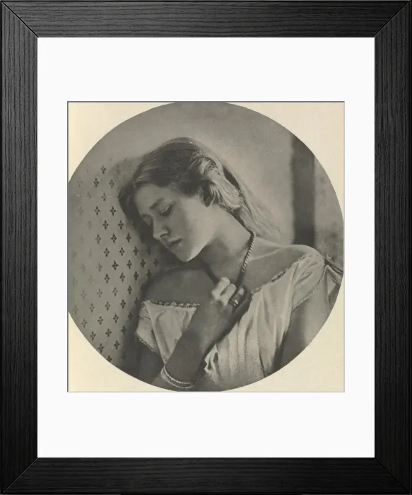 Framed Print : Camera Work: Ellen Terry, at the Age of Sixteen, 1913. Creator: Julia Margaret Cameron (British Framed Print : Camera Work: Ellen Terry, at the Age of Sixteen, 1913. Creator: Julia Margaret Cameron (British