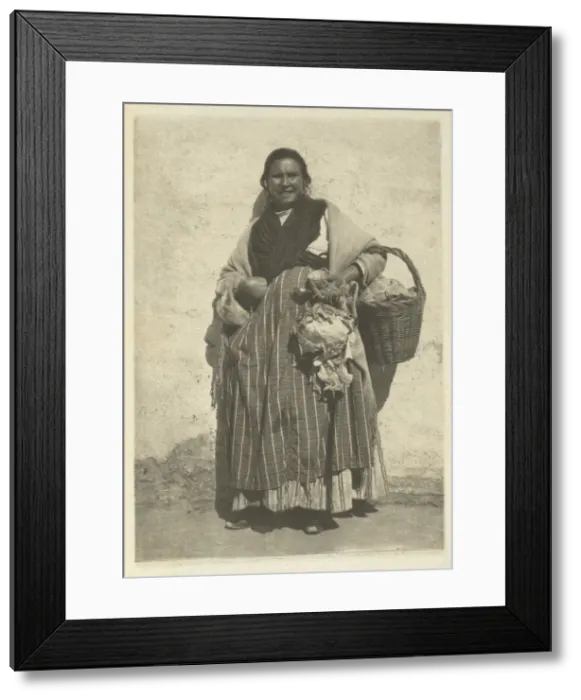 Framed Print : Camera Work: A Gitana - Granada, 1914. Creator: J. Craig Annan (British, 1864-1946) Framed Print : Camera Work: A Gitana - Granada, 1914. Creator: J. Craig Annan (British, 1864-1946)