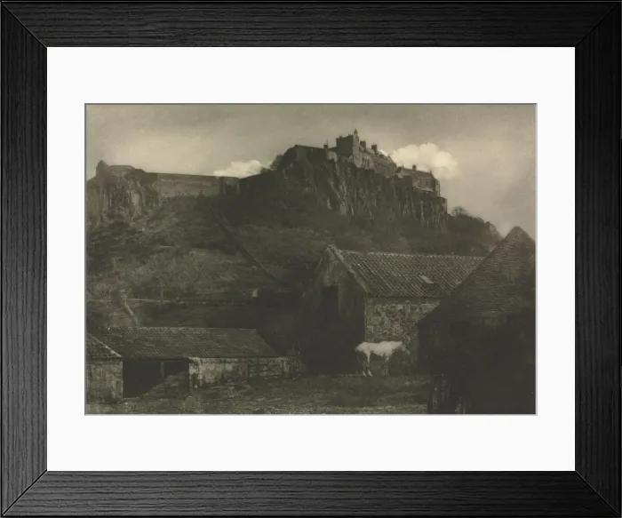 Framed Print : Camera Work: Stirling Castle, 1907. Creator: J. Craig Annan (British, 1864-1946) Framed Print : Camera Work: Stirling Castle, 1907. Creator: J. Craig Annan (British, 1864-1946)
