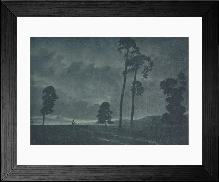 Framed Print : Camera Work: The Solitary Horseman, 1904 Framed Print : Camera Work: The Solitary Horseman, 1904