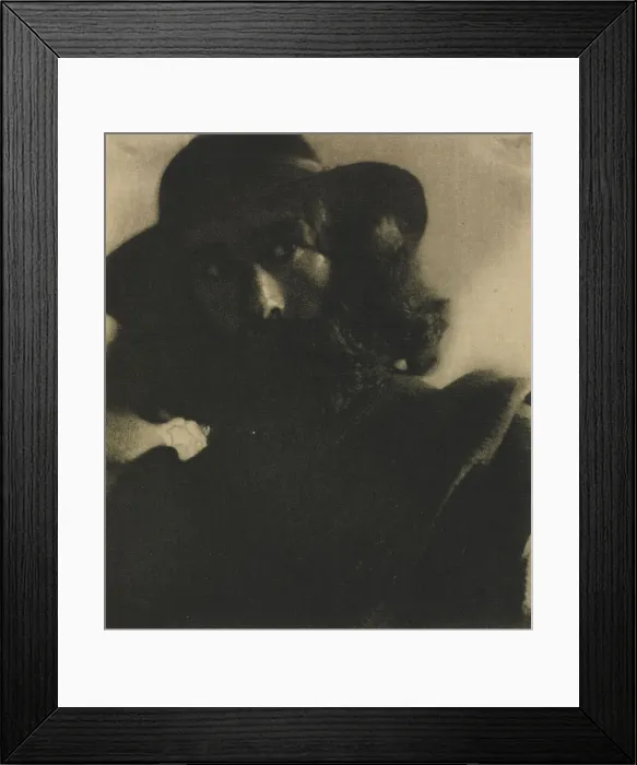 Framed Print : Camera Work: A Model, 1906. Creator: Robert Demachy (French, 1859-1936) Framed Print : Camera Work: A Model, 1906. Creator: Robert Demachy (French, 1859-1936)