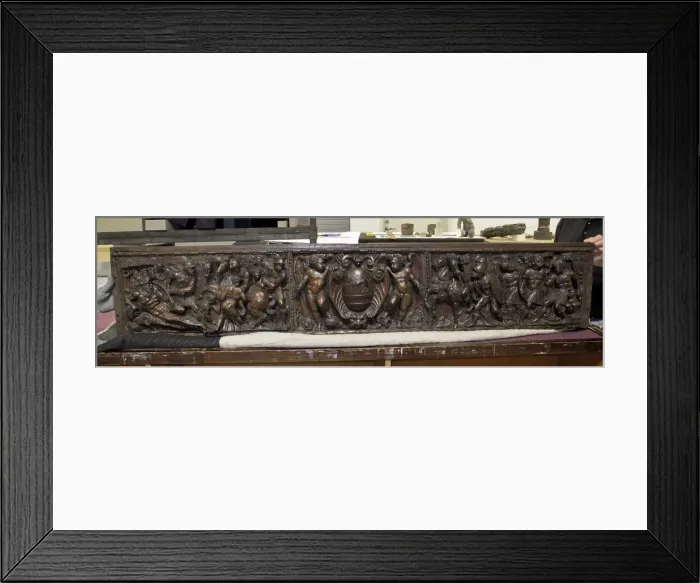 Framed Print : Cassone Frontal, 1500s. Creator: Unknown Framed Print : Cassone Frontal, 1500s. Creator: Unknown