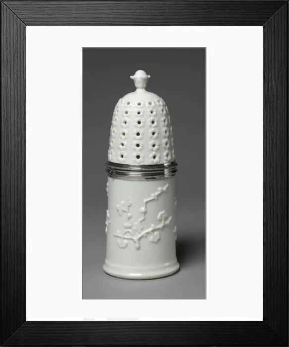 Framed Print : Caster (Lanceur), c. 1732- 1738. Creator: Saint Cloud Porcelain Factory (French) Framed Print : Caster (Lanceur), c. 1732- 1738. Creator: Saint Cloud Porcelain Factory (French)