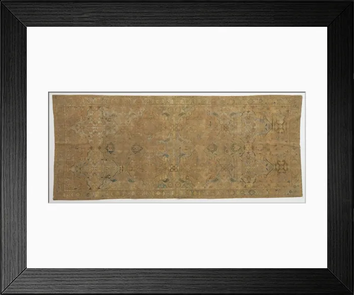 Framed Print : Carpet, so-called Polonaise, 17th century. Creator: Unknown Framed Print : Carpet, so-called Polonaise, 17th century. Creator: Unknown