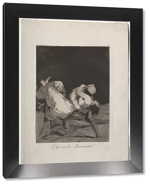 Caprichos: They Carried Her Off!. Creator: Francisco de Goya (Spanish, 1746-1828)