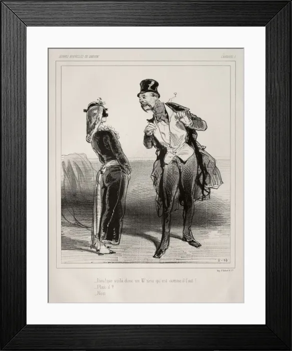 Framed Print : Carnaval. Creator: Paul Gavarni (French, 1804-1866) Framed Print : Carnaval. Creator: Paul Gavarni (French, 1804-1866)