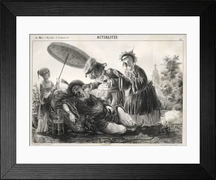 Framed Print : Actualites: --Dites donc! dites donc! celeste Empereur Framed Print : Actualites: --Dites donc! dites donc! celeste Empereur