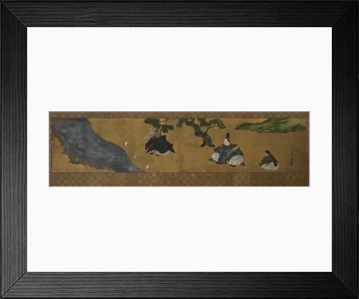 Framed Print : Ablution Scene (Misogi), late 18th Century. Creator: Tawaraya S?ri (Japanese, active late 1700s) Framed Print : Ablution Scene (Misogi), late 18th Century. Creator: Tawaraya S?ri (Japanese, active late 1700s)