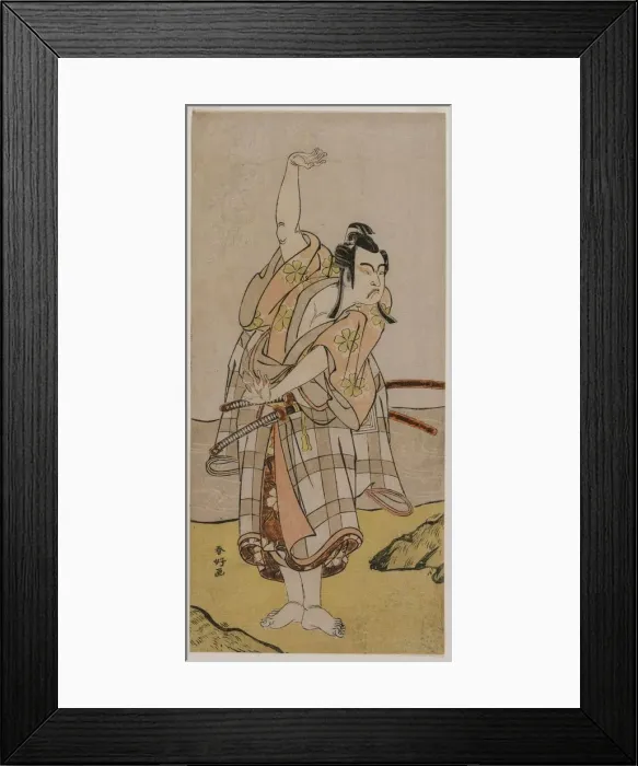 Framed Print : Actor Ichikawa Yaozo. Creator: Katsukawa Shunko (Japanese, 1743-1812) Framed Print : Actor Ichikawa Yaozo. Creator: Katsukawa Shunko (Japanese, 1743-1812)