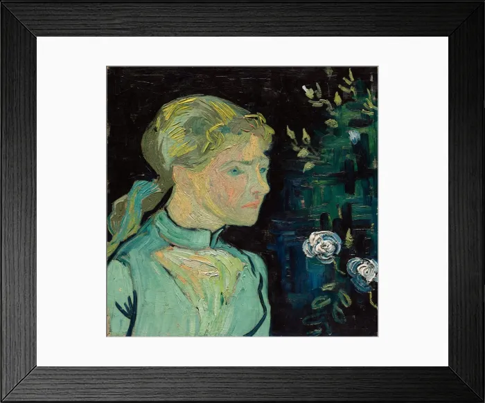 Framed Print : Adeline Ravoux, 1890. Creator: Vincent van Gogh (Dutch, 1853-1890) Framed Print : Adeline Ravoux, 1890. Creator: Vincent van Gogh (Dutch, 1853-1890)