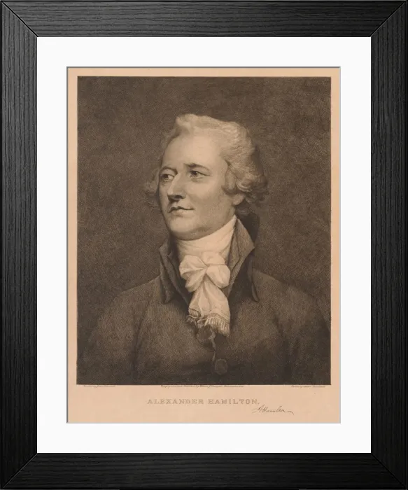 Framed Print : Alexander Hamilton, 1895. Creator: Albert Rosenthal (American, 1863-1939) Framed Print : Alexander Hamilton, 1895. Creator: Albert Rosenthal (American, 1863-1939)