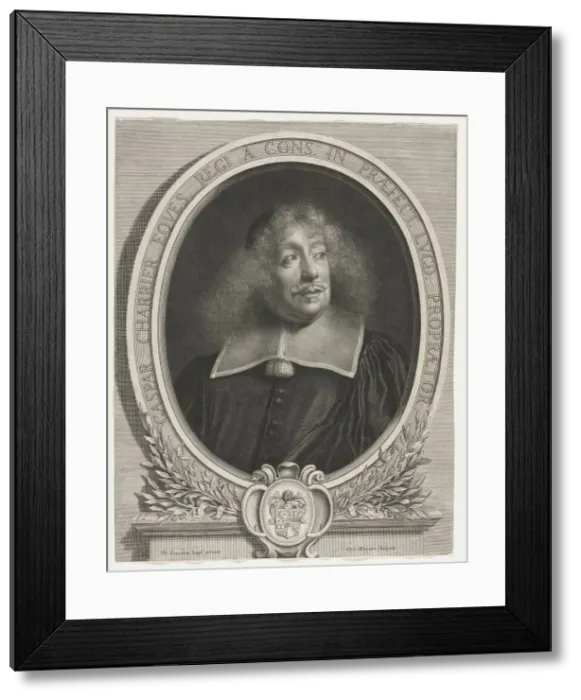 Framed Print : Gaspard Charrier. Creator: Antoine Masson (French, 1636-1700) Framed Print : Gaspard Charrier. Creator: Antoine Masson (French, 1636-1700)
