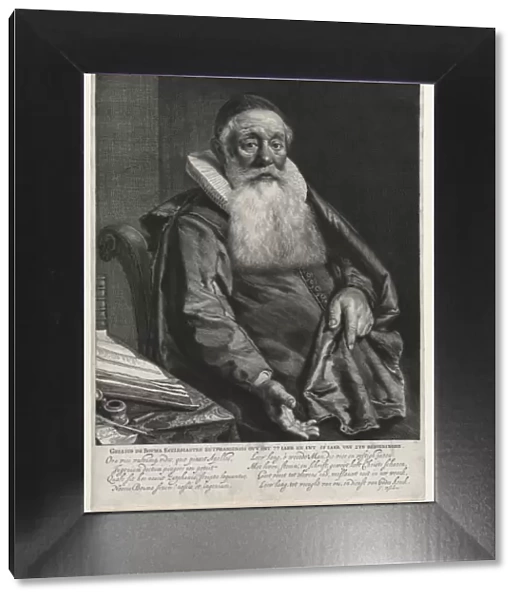 Gellius de Bouma. Creator: Cornelis de Visscher (Dutch, 1628  /  29-1658)