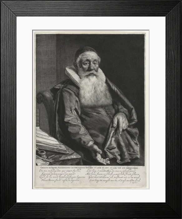 Framed Print : Gellius de Bouma. Creator: Cornelis de Visscher (Dutch, 1628 / 29-1658) Framed Print : Gellius de Bouma. Creator: Cornelis de Visscher (Dutch, 1628 / 29-1658)