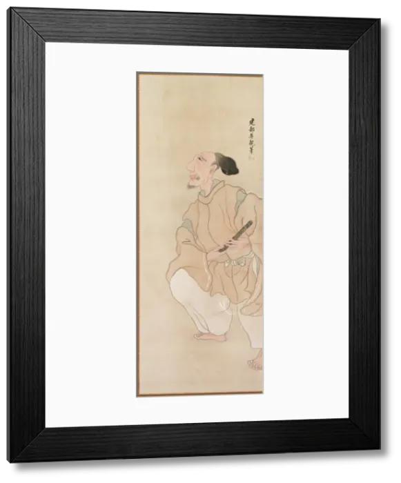 Framed Print : Genre Figures, c. 1816. Creator: Tatabe Socho (Japanese, 1760-1814) Framed Print : Genre Figures, c. 1816. Creator: Tatabe Socho (Japanese, 1760-1814)