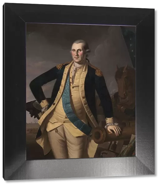 George Washington at the Battle of Princeton, c. 1779. Creator: Charles Willson Peale (American
