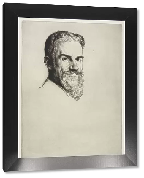 George Bernard Shaw, 1907. Creator: William Strang (British, 1859-1921)
