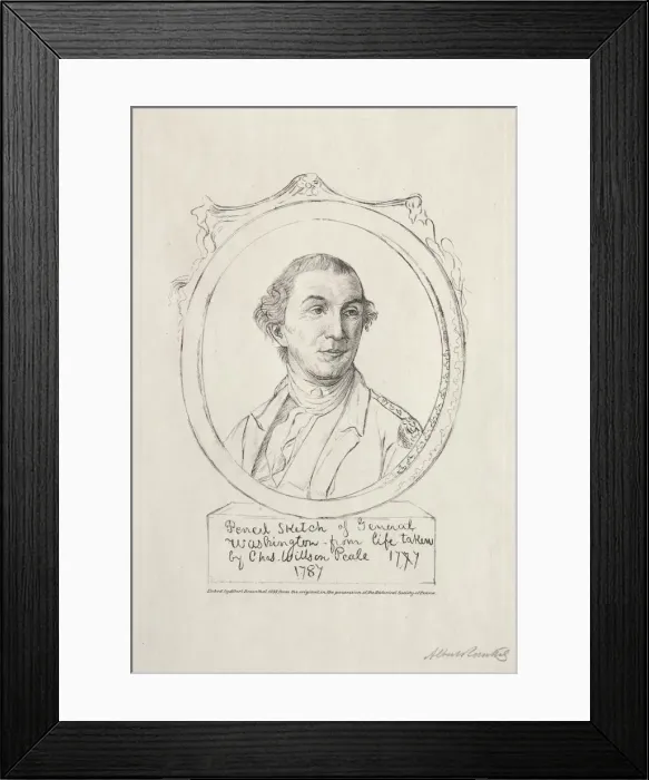 Framed Print : George Washington, 1898. Creator: Albert Rosenthal (American, 1863-1939) Framed Print : George Washington, 1898. Creator: Albert Rosenthal (American, 1863-1939)