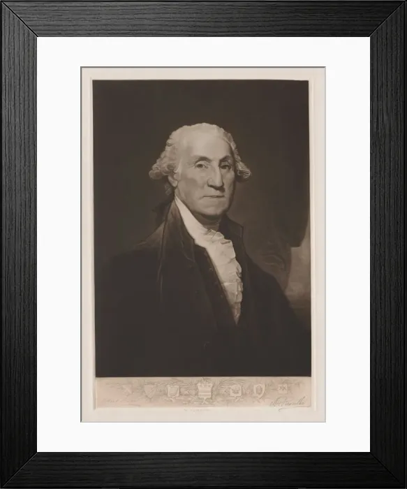 Framed Print : George Washington, 1904. Creator: Max Rosenthal (American, 1833-1918) Framed Print : George Washington, 1904. Creator: Max Rosenthal (American, 1833-1918)