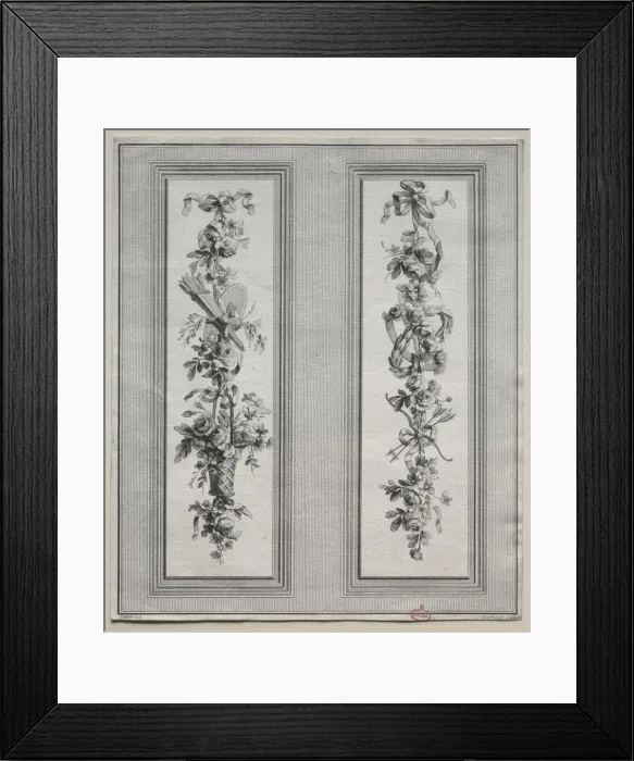 Framed Print : Garden Ornament. Creator: Pierre Gabriel Berthault (French, 1748-1819) Framed Print : Garden Ornament. Creator: Pierre Gabriel Berthault (French, 1748-1819)