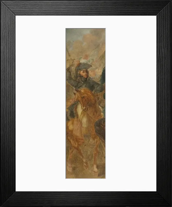 Framed Print : General Jean-Baptiste Kleber and Egyptian Family (Sketches for The Battle Framed Print : General Jean-Baptiste Kleber and Egyptian Family (Sketches for The Battle