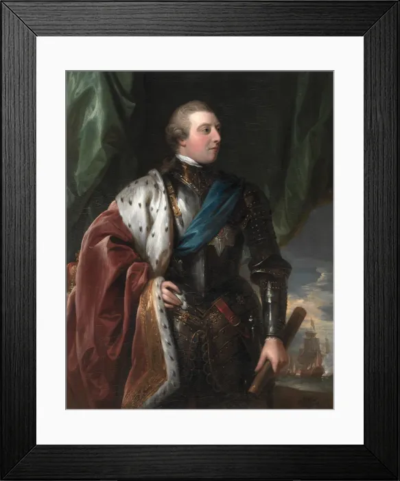 Framed Print : George III, 1783. Creator: Benjamin West (American, 1738-1820) Framed Print : George III, 1783. Creator: Benjamin West (American, 1738-1820)
