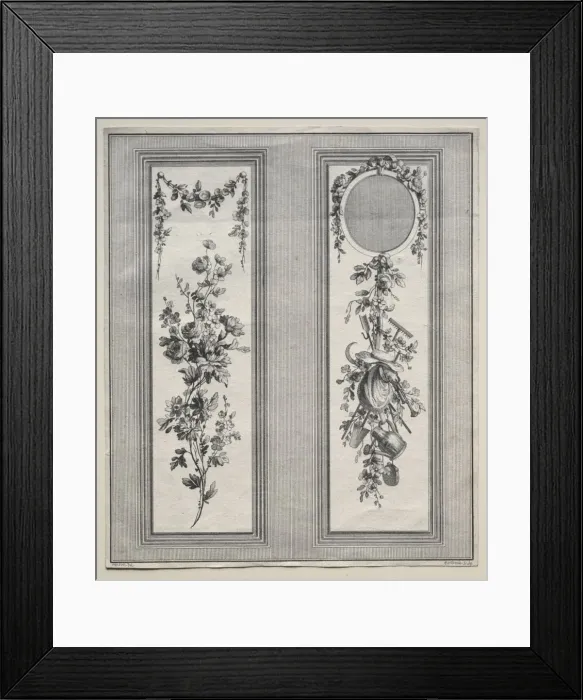 Framed Print : Garden Ornament. Creator: Pierre Gabriel Berthault (French, 1748-1819) Framed Print : Garden Ornament. Creator: Pierre Gabriel Berthault (French, 1748-1819)