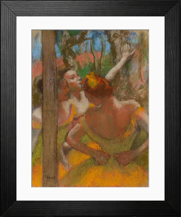 Framed Print : Dancers, 1896. Creator: Edgar Degas (French, 1834-1917) Framed Print : Dancers, 1896. Creator: Edgar Degas (French, 1834-1917)