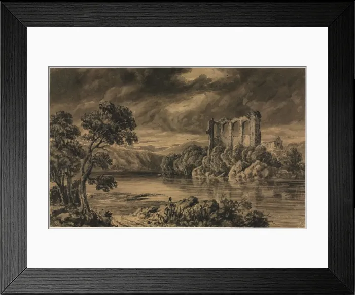 Framed Print : Egremont Castle, Cumberland. Creator: Joseph Mallord William Turner (British, 1775-1851) Framed Print : Egremont Castle, Cumberland. Creator: Joseph Mallord William Turner (British, 1775-1851)