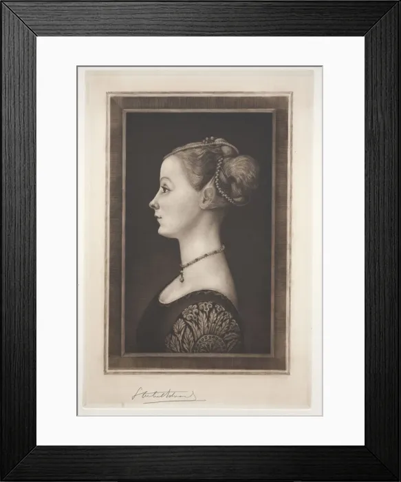 Framed Print : Elvira, 19th-20th century. Creator: Samuel Arlent-Edwards (American, 1862-1938) Framed Print : Elvira, 19th-20th century. Creator: Samuel Arlent-Edwards (American, 1862-1938)