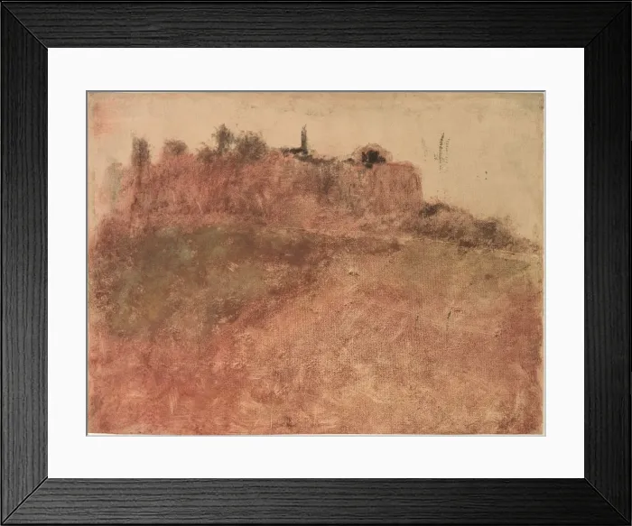 Framed Print : Esterel Village, c. 1890. Creator: Edgar Degas (French, 1834-1917) Framed Print : Esterel Village, c. 1890. Creator: Edgar Degas (French, 1834-1917)