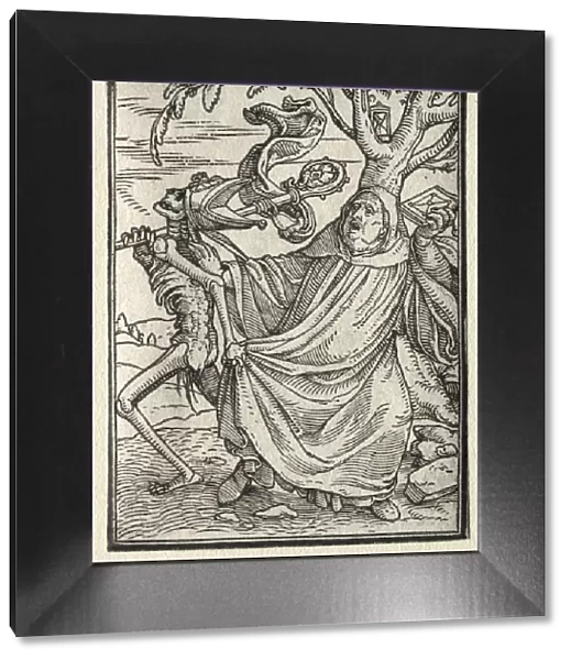 Dance of Death: The Abbot. Creator: Hans Holbein (German, 1497  /  98-1543)
