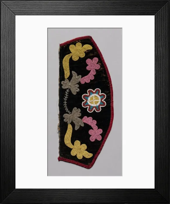 Framed Print : Cuff, late 1800s. Creator: Unknown Framed Print : Cuff, late 1800s. Creator: Unknown