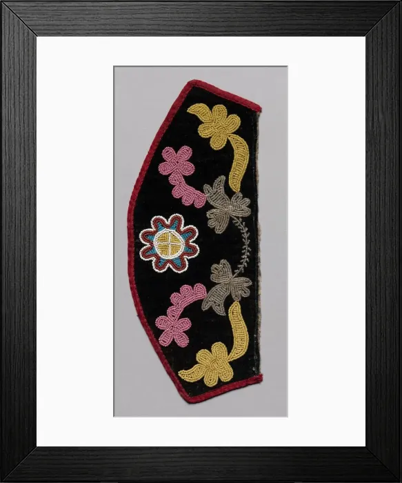 Framed Print : Cuff, late 1800s. Creator: Unknown Framed Print : Cuff, late 1800s. Creator: Unknown