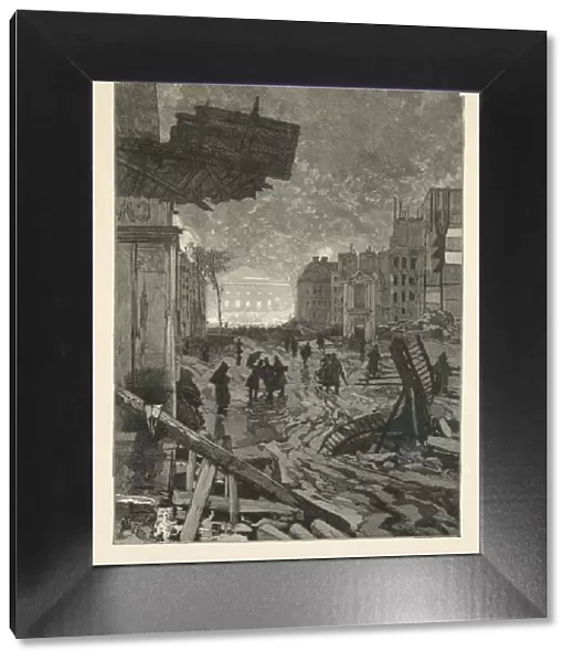 Demolition, 1869. Creator: Daniel Urrabieta Vierge (Spanish, 1851-1904)
