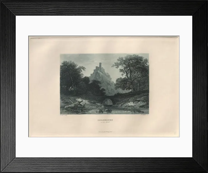 Framed Print : Das Malerische und Romantische Rheinland: Ehrenburg an der Mosel, 1928. Creator: Henry Winkles Framed Print : Das Malerische und Romantische Rheinland: Ehrenburg an der Mosel, 1928. Creator: Henry Winkles