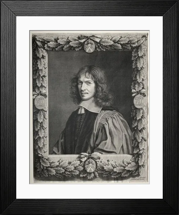 Framed Print : Denis Talon. Creator: Robert Nanteuil (French, 1623-1678) Framed Print : Denis Talon. Creator: Robert Nanteuil (French, 1623-1678)