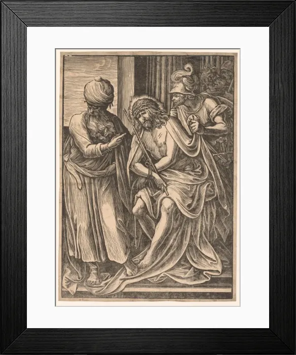 Framed Print : Ecce Homo, late 1500s-early 1600s. Creator: Giuseppe Scolari (Italian) Framed Print : Ecce Homo, late 1500s-early 1600s. Creator: Giuseppe Scolari (Italian)