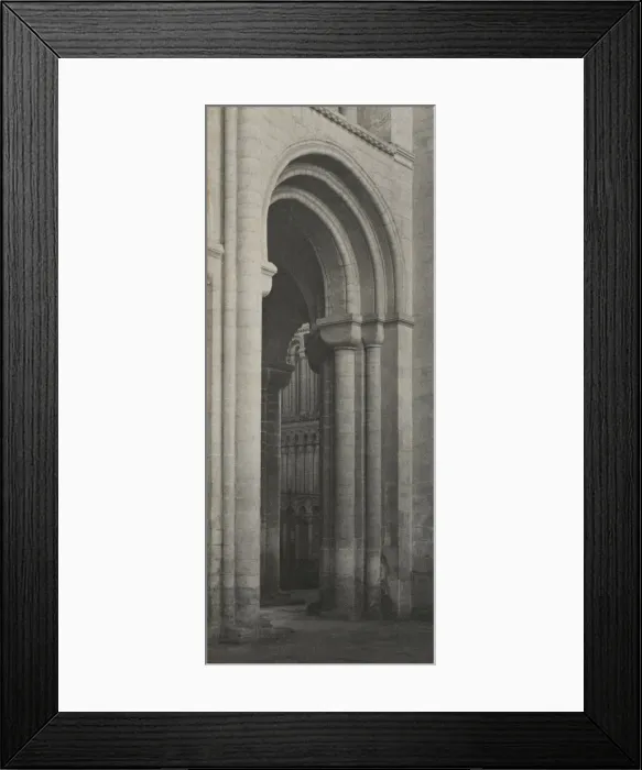 Framed Print : Ely Cathedral, Nave, Southwest Corner, c. 1899. Creator: Frederick H. Evans (British, 1853-1943) Framed Print : Ely Cathedral, Nave, Southwest Corner, c. 1899. Creator: Frederick H. Evans (British, 1853-1943)