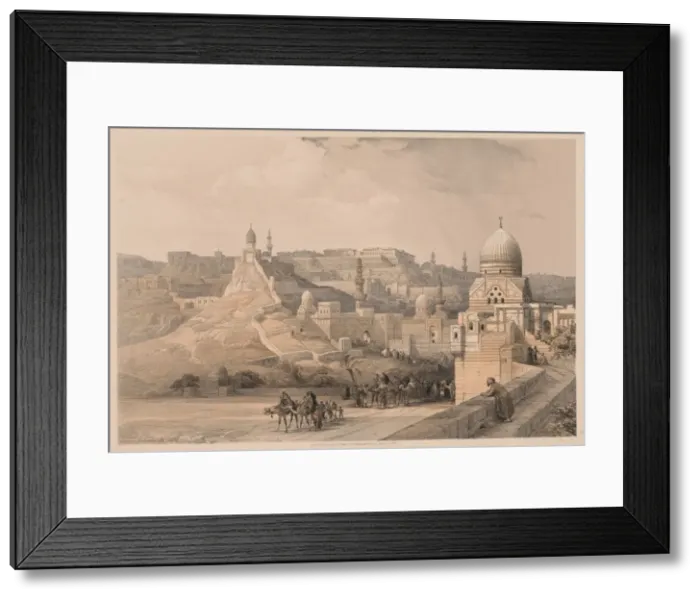 Framed Print : Egypt and Nubia: Volume III - No. 34, The Citadel of Cairo, Residence of Mehemet Ali, 1838 Framed Print : Egypt and Nubia: Volume III - No. 34, The Citadel of Cairo, Residence of Mehemet Ali, 1838