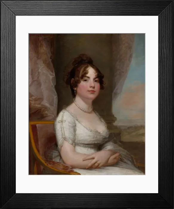 Framed Print : Elizabeth Beltzhoover Mason, c. 1803-1805. Creator: Gilbert Stuart (American, 1755-1828) Framed Print : Elizabeth Beltzhoover Mason, c. 1803-1805. Creator: Gilbert Stuart (American, 1755-1828)