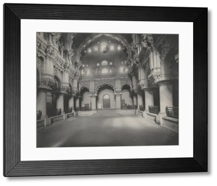 Framed Print : Entrance to Torumal Paiks Palace, c. 1890s. Creator: A. W. A. Plate Studio (Ceylonese) Framed Print : Entrance to Torumal Paiks Palace, c. 1890s. Creator: A. W. A. Plate Studio (Ceylonese)