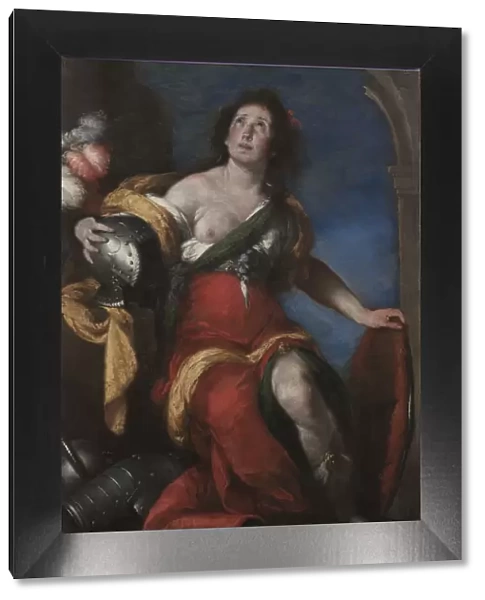 Allegorical Figure, c. 1636. Creator: Bernardo Strozzi (Italian, 1581?-1644)